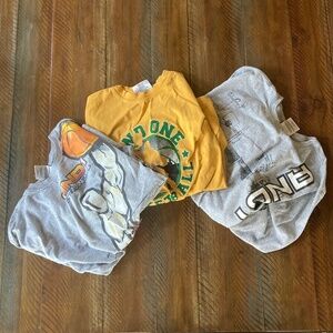 Boys And One Shirt Bundle Large Long Sleeve 3 Shirt Basketball Graphic s